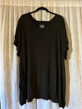torrid Black Super Soft V-Neck Tee
